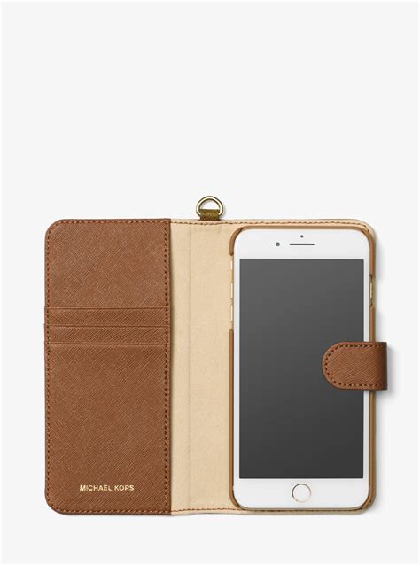 michael kors folio iphone 7 plus|MICHAEL Michael Kors iPhone 7 Plus Folio Case Crossbody.